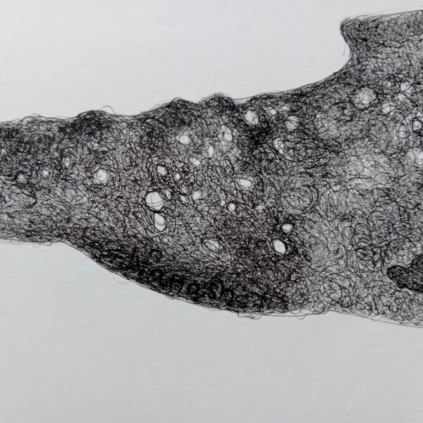 Whale wall art, ink drawing. - Image 10